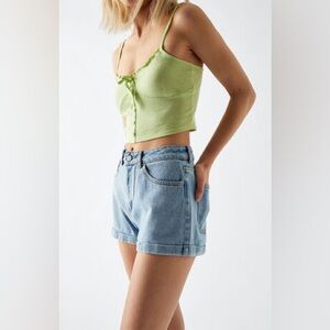PacSun Amber Denim Mom Shorts